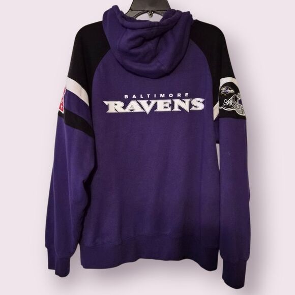 NFL Baltimore Ravens Purple and Black Sweater - Picture 2 of 4